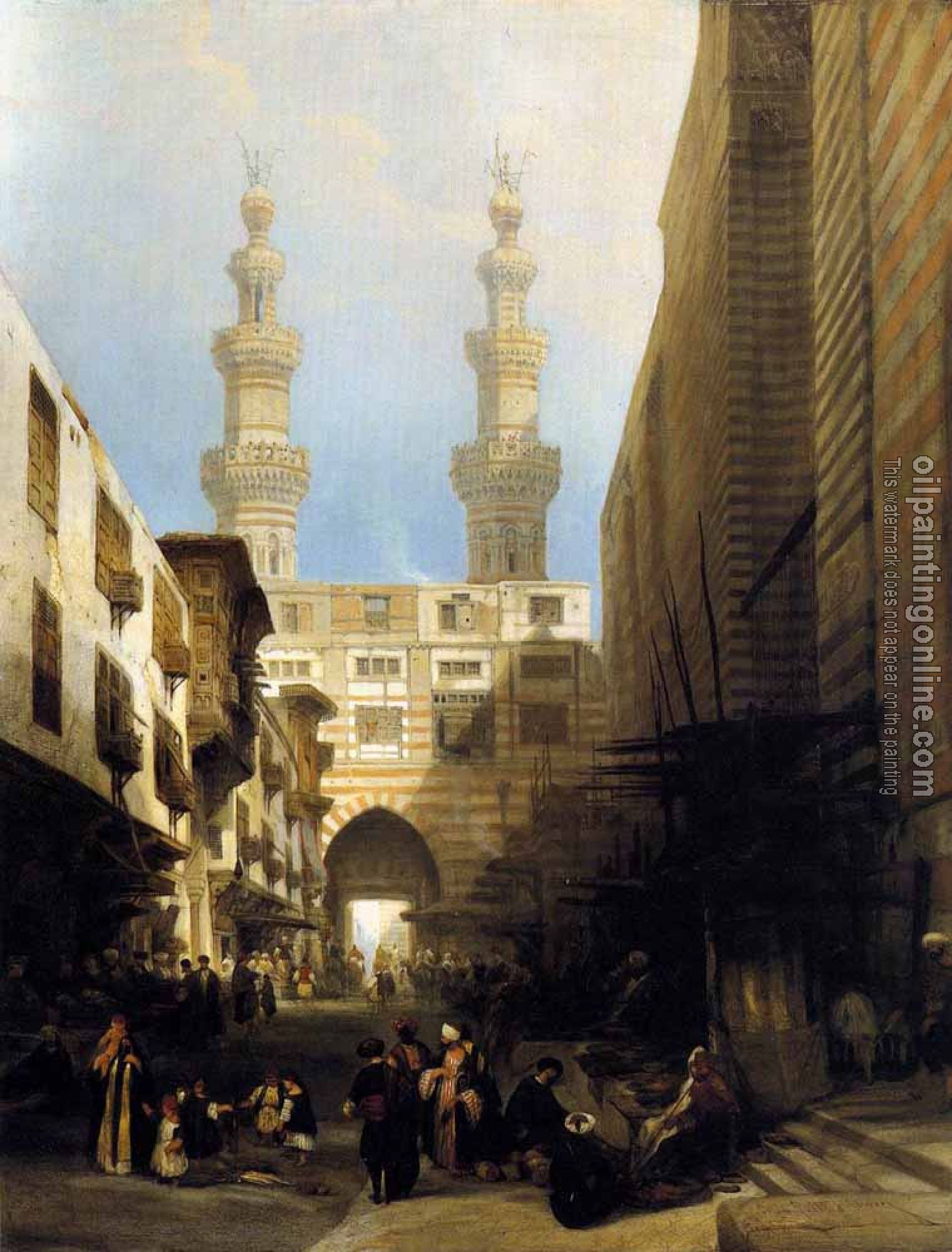 David Roberts - A View In Cairo